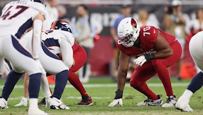 PFF: Cardinals' offensive line ranked near the bottom of the NFL