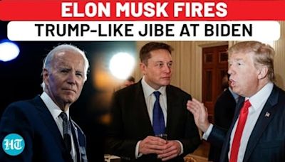 Elon Musk's Trump-Like Attack On Biden: 'We Haven't Had A President…' | USA Election