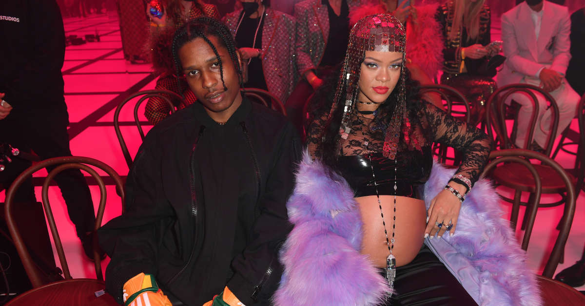 Rihanna and A$AP Rocky Are Mom and Dad Goals