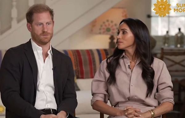 Harry warned 'watch what you're saying' after Meghan 'icy stare' in interview