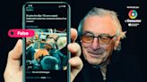 Ese video no muestra a Robert De Niro gritando a manifestantes propalestinos en Nueva York: es parte del ensayo de una serie