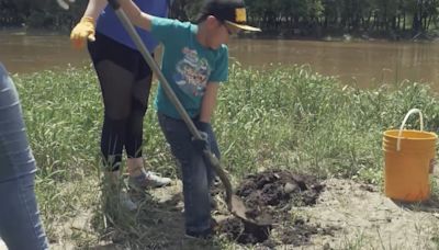 River Keepers holding Reforest the Red event in Moorhead
