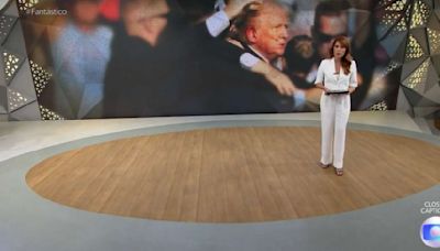 ‘Fantástico’ registra audiência elevada com a cobertura do atentado a Trump