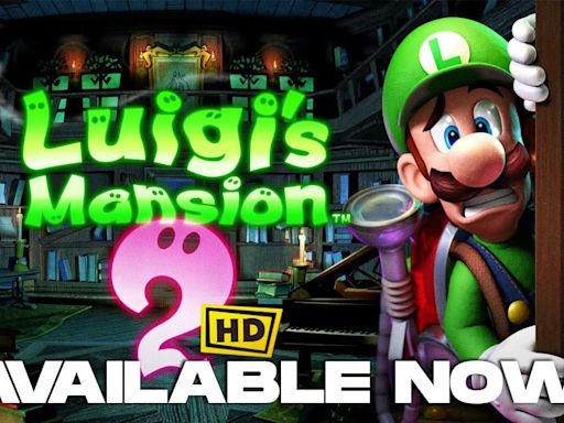 Luigi's Mansion 2 HD Release Date, Gameplay, Story, Trailers