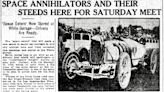 Old News: The first speed record at the Bonneville Salt Flats