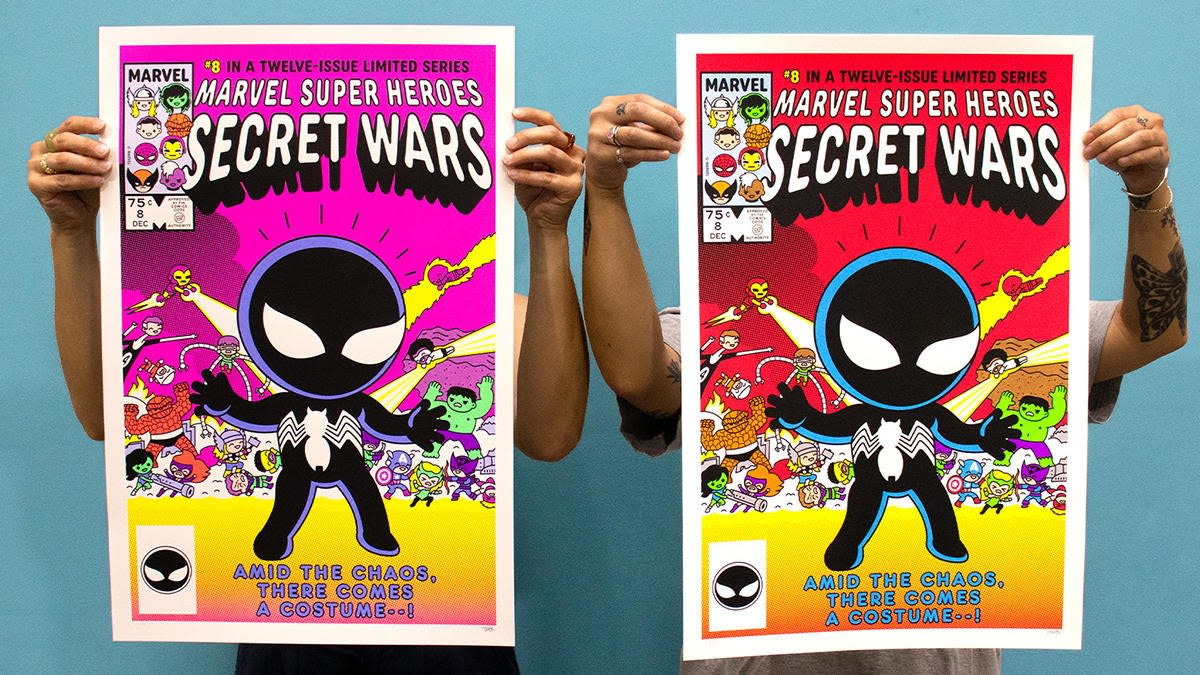 Marvel's Secret Wars #8 Gets 40th-Anniversary Tribute Poster by 100% Soft