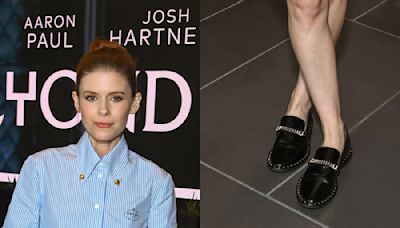 Kate Mara Goes Preppy in Stella McCartney Loafers at ‘Black Mirror’ SAG-AFTRA Presentation