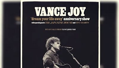 Vance Joy Celebrates The 10th Anniversary Of ‘dream your life away’ With A Special Tour