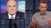 Seth Meyers Has A Field Day With Rudy Giuliani's 'Diet Pepsi' Claim