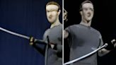 Former Facebook employee says CEO Mark Zuckerberg waved around a katana sword at the office