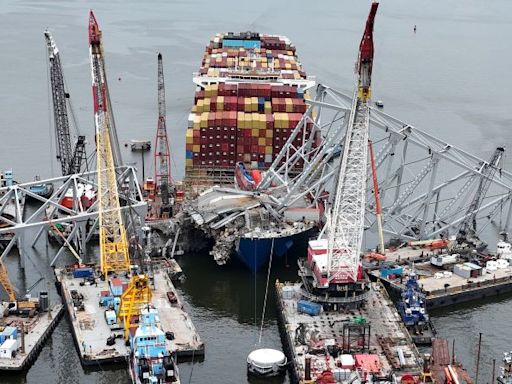 Crews will use explosives to demolish part of Baltimore’s Key Bridge this weekend to help free a trapped cargo ship | CNN