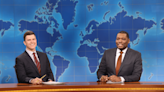 Watch Michael Che Prank Colin Jost in the Biggest Way Live on 'SNL'