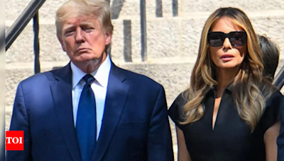 'Where's Melania?' Former first lady skips Biden-Trump presidential debate - Times of India