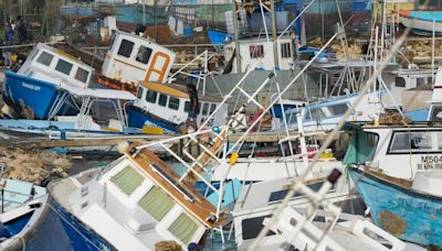 El huracán Beryl subió a categoría 5 en el mar Caribe y provocó daños en las costas en las que tocó tierra