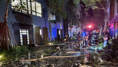 台南透天厝疑瓦斯氣爆火警巨響震碎玻璃 2大、1小燒燙傷送醫