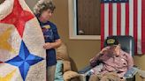 102-year-old area WWII vet receives Quilt of Valor