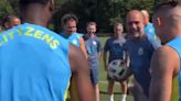 Pep Guardiola mocks Jack Grealish in pre-season training