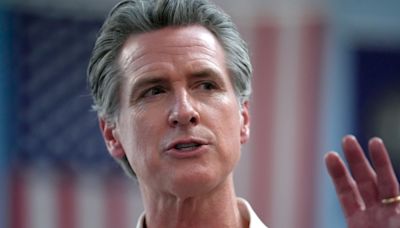 Gov. Newsom says he missed calls from Biden, Harris moments after president dropped out of election