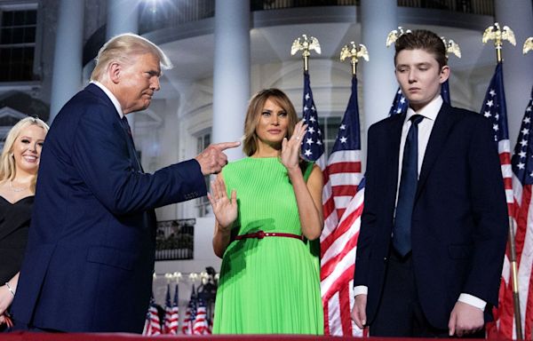 Trump was given the day off trial for Barron’s graduation. Now he’s headlining a Republican fundraiser