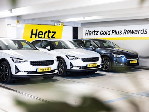 投資電動車虧慘，傳租車巨頭 Hertz 擬發債籌資、股價摔