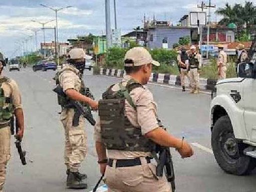 Police foil bid to set up market in Metei village in Manipur's Churachandpur
