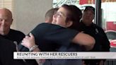 Rochester woman reunites with her rescuers