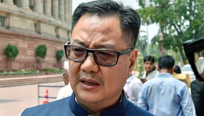 Kiren Rijiju Urges Congress For Consensus On Lok Sabha Speaker Election