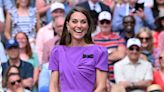 Kate Middleton Steps Out in Purple Safiyaa Dress for Wimbledon Finals 2024