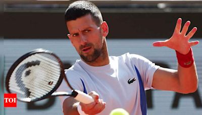 Novak Djokovic looks to overcome 'bumps in road' at rainswept French Open | Tennis News - Times of India