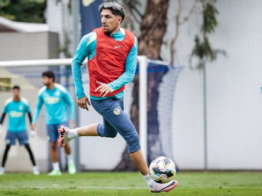 ¡América sonríe! Diego Valdés y Brian Rodríguez ya entrenan en Coapa