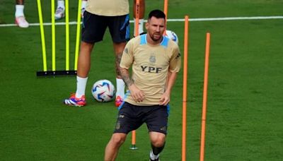 Argentina realizó su segundo entrenamiento de cara a la Copa América - El Diario - Bolivia