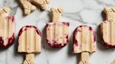 Peanut Butter Blackberry Dog Popsicle Recipe