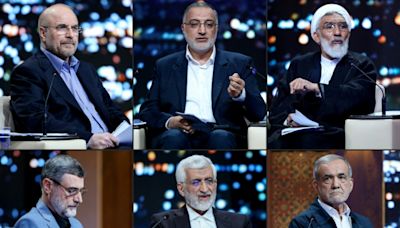 Iran presidential hopefuls debate economy ahead of election