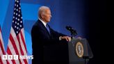 Defiance, slip-ups and high stakes: Biden spars with media