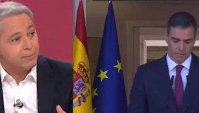 La reacción de Vicente Vallés tras el anuncio de Sánchez: “Sólo le importan los resultados”