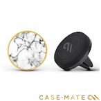 美國 Case-Mate 強力磁吸式手機車架組 - 白色大理石造型貼片