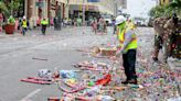 After Fiesta Flambeau parade, crews will clean the night away