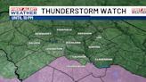 FIRST ALERT WEATHER: Severe Thunderstorm Watch in effect until 10 PM