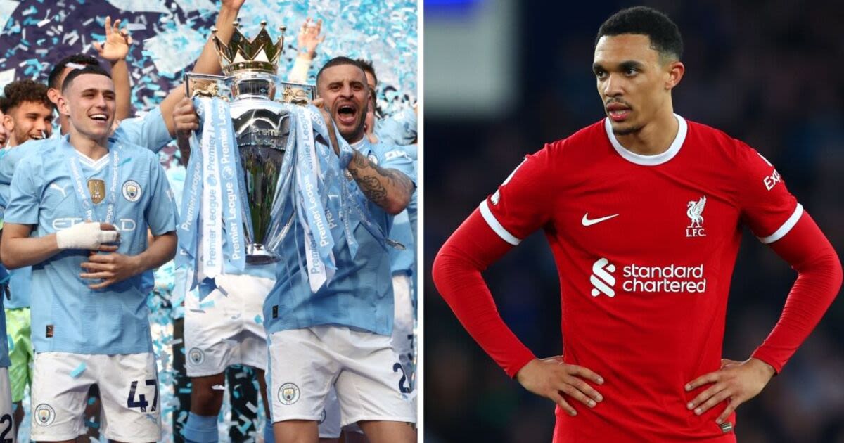 Man City poke fun at Liverpool and Trent Alexander-Arnold after historic title