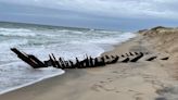 “Really old” skeletal shipwreck revealed by beach erosion on US island