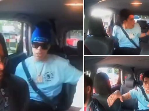 London Taxi Viral Video: Man Stabbed By Machete-Wielding Thugs In Cab, Alert Driver Saves His Life