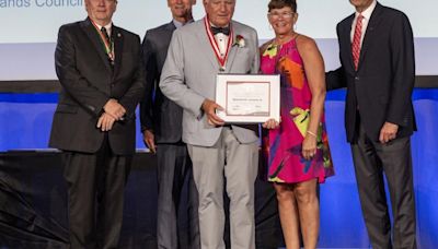 Indiana's Bernie Lockard Jr. receives national Silver Buffalo Award