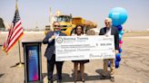 Congresswoman Torres presents check to Ontario International Airport for roadway improvements