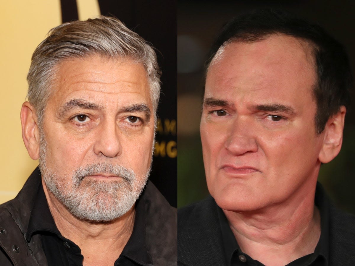 George Clooney says he is ‘a little irritated’ with Quentin Tarantino over career remark