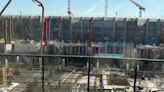 Así estan las obras del Nuevo Camp Nou tras el anuncio de paralizar el turno de noche