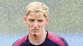 England player Anthony Gordon falls off his bike and gashes chin at Euros camp