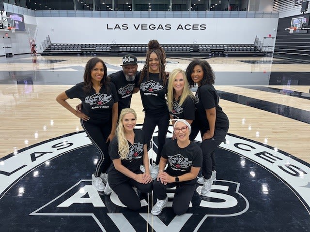Las Vegas Aces High Rollers bring their high-energy entertainment to games