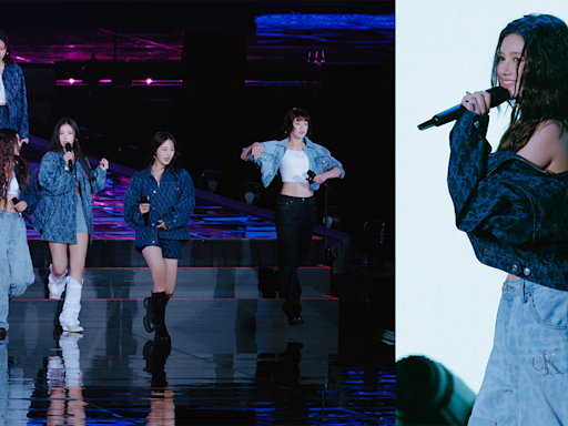 Calvin Klein Designs Custom Denim Looks for NewJeans’ Bunnies Camp 2024 Tokyo Dome Performance