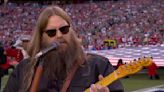 Chris Stapleton Performs National Anthem Ahead of Super Bowl LVII: Watch