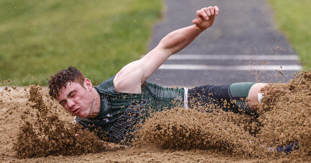 High School Boys Track & Field: Columbus Catholic’s Steele earns state bid amid long jump drama, Jesup’s Miller punches ticket